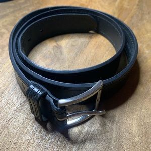 Dockers casual black leather belt 11DK02T3